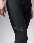 ALÉ pantalones largos con tirantes - R-EV1 CLIMA WARM PLUS 2.0 - negro
