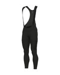 ALÉ pantalones largos con tirantes - STONES CARGO 2.0 - negro