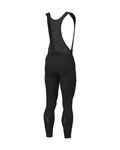 ALÉ pantalones largos con tirantes - STONES CARGO 2.0 - negro