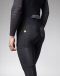ALÉ pantalones largos con tirantes - STONES CARGO 2.0 - negro