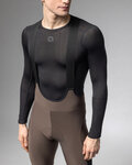 ALÉ pantalones largos con tirantes - STONES CARGO 2.0 - marrón