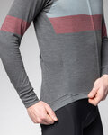 ALÉ maillot de invierno de manga larga - WOOL LINE - gris
