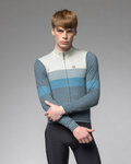 ALÉ maillot de invierno de manga larga - WOOL LINE - azul/gris