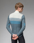 ALÉ maillot de invierno de manga larga - WOOL LINE - azul/gris