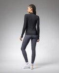 ALÉ maillot de invierno de manga larga - PRAGMA FONDO 3.0 LADY - negro