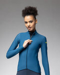 ALÉ maillot de invierno de manga larga - PRAGMA FONDO 3.0 LADY - azul