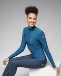 ALÉ maillot de invierno de manga larga - PRAGMA FONDO 3.0 LADY - azul