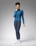 ALÉ maillot de invierno de manga larga - PRAGMA FONDO 3.0 LADY - azul