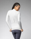 ALÉ maillot de invierno de manga larga - PRAGMA FONDO 3.0 LADY - blanco