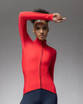ALÉ maillot de invierno de manga larga - PRAGMA FONDO 3.0 LADY - rojo