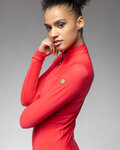 ALÉ maillot de invierno de manga larga - PRAGMA FONDO 3.0 LADY - rojo