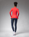 ALÉ maillot de invierno de manga larga - PRAGMA FONDO 3.0 LADY - rojo