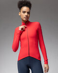 ALÉ maillot de invierno de manga larga - PRAGMA FONDO 3.0 LADY - rojo
