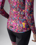 ALÉ maillot de invierno de manga larga - PRAGMA FLOWERY LADY - rosa/multicolor