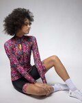 ALÉ maillot de invierno de manga larga - PRAGMA FLOWERY LADY - rosa/multicolor