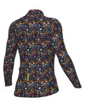 ALÉ maillot de invierno de manga larga - PRAGMA FLOWERY LADY - azul/multicolor