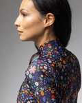 ALÉ maillot de invierno de manga larga - PRAGMA FLOWERY LADY - azul/multicolor