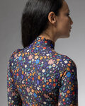 ALÉ maillot de invierno de manga larga - PRAGMA FLOWERY LADY - azul/multicolor