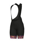 ALÉ pantalones cortos de tirantes - PR-E HIKE - negro