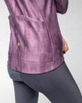 ALÉ chaqueta cortaviento -  PR-E KNITTED - púrpura