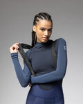 ALÉ pantalones largos con tirantes - PRAGMA WINTER - azul