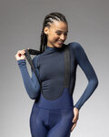 ALÉ pantalones largos con tirantes - PRAGMA WINTER - azul