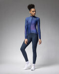 ALÉ maillot de invierno de manga larga - PR-E STELLAR LADY - azul