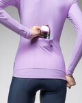 ALÉ maillot de invierno de manga larga - R-EV1 WARM RACE 2.0 LADY - púrpura