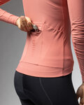 ALÉ maillot de invierno de manga larga - R-EV1 WARM RACE 2.0 LADY - rosa
