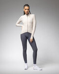 ALÉ maillot de invierno de manga larga - R-EV1 WARM RACE 2.0 LADY - marfil