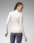 ALÉ maillot de invierno de manga larga - R-EV1 WARM RACE 2.0 LADY - marfil