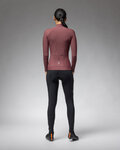 ALÉ maillot de invierno de manga larga - R-EV1 WARM RACE 2.0 LADY - marrón