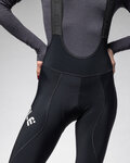 ALÉ Pantalón 3/4 con tirantes - PRAGMA WINTER - negro