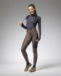 ALÉ pantalones largos con tirantes - STONES CARGO 2.0 - marrón
