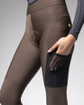 ALÉ pantalones largos con tirantes - STONES CARGO 2.0 - marrón