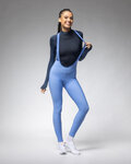 ALÉ pantalones largos con tirantes - KLIMATIK K-ATMO 3.0 - azul claro