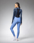 ALÉ pantalones largos con tirantes - KLIMATIK K-ATMO 3.0 - azul claro