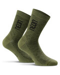 NEON calcetines clásicos - NEON 3D - verde/negro