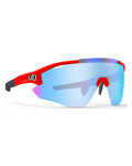 NEON Gafas - NOVA - negro/rojo