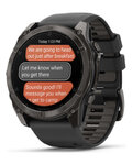 GARMIN relojes inteligentes - FENIX 8 AMOLED SAPPHIRE 51 mm - negro