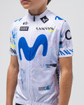GOBIK jersey de manga corta - ROCKET MOVISTAR TEAM 26 - blanco