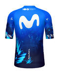 GOBIK jersey de manga corta - ODYSSEY MOVISTAR TEAM 2024 - azul/blanco