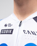GOBIK jersey de manga corta - ODYSSEY MOVISTAR TEAM 26 - blanco/azul