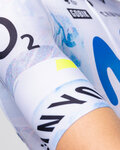 GOBIK jersey de manga corta - ODYSSEY MOVISTAR TEAM 26 - blanco/azul
