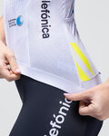 GOBIK jersey de manga corta - ODYSSEY MOVISTAR TEAM 26 - blanco/azul