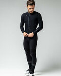 GOBIK maillot de invierno de manga larga - PACER SOLID - negro