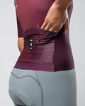 GOBIK jersey de manga corta - ATTITUDE 2.0 - granate