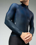 GOBIK maillot de invierno de manga larga - HYDER - azul
