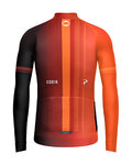 GOBIK maillot de invierno de manga larga - HYDER INEOS GRENADIERS 2024 - rojo/naranja