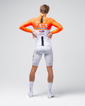 GOBIK maillot de verano de manga larga - HYDER INEOS GRENADIERS 26 - blanco/naranja
